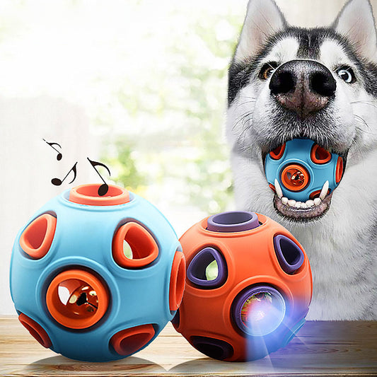Luminous Sounding Dog Toy Ball by Brullon