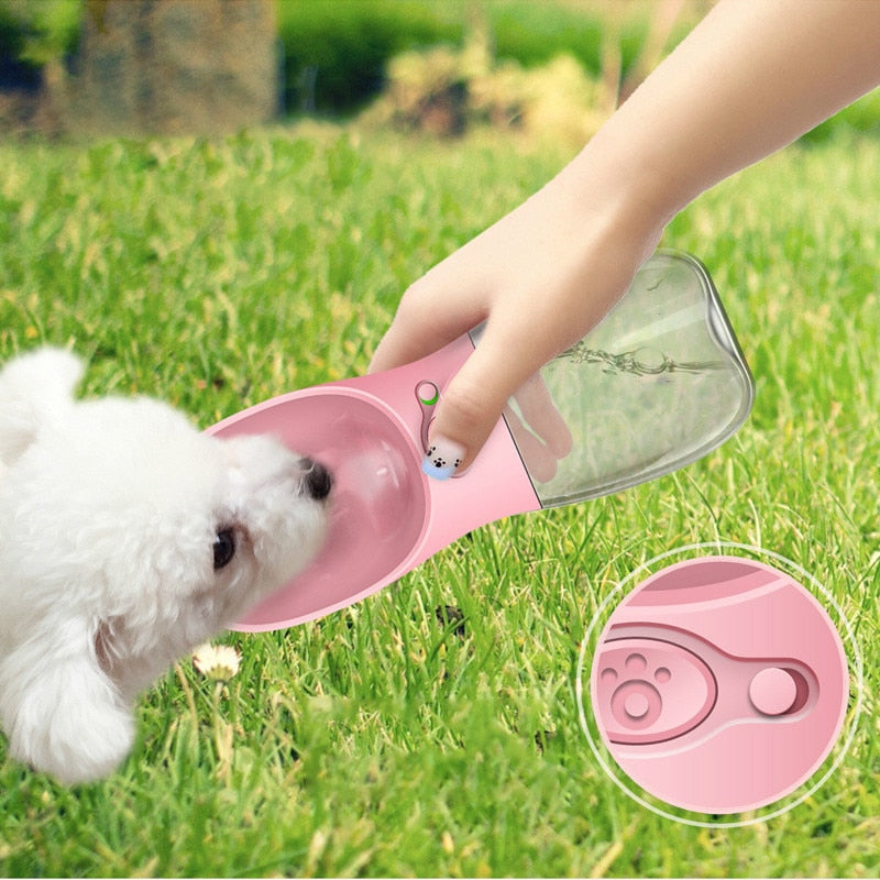 Pet Water Cup Outdoor Portable Water Bottle by Brullon